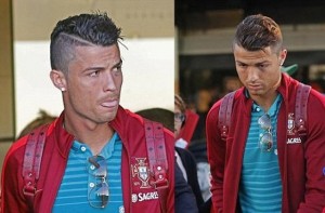 كريستيانو رونالدو يعود إلى البرتغال بلكمة فى عينه