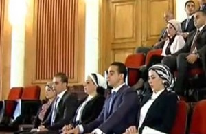 عائلة السيسي في أول ظهور لها